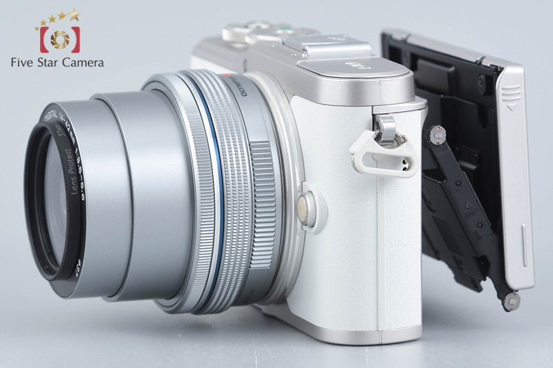 "Shutter count 1,040" Olympus E-PL9 White 16.1 MP Mirrorless Camera 14-42 Lens