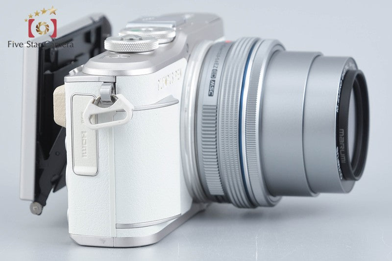 "Shutter count 1,040" Olympus E-PL9 White 16.1 MP Mirrorless Camera 14-42 Lens