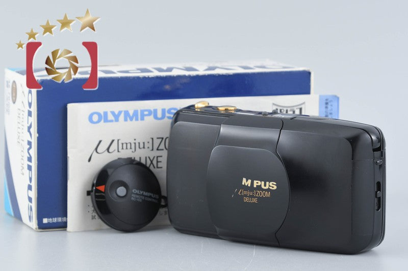 Olympus μ[mju:] ZOOM DELUXE 35mm Point & Shoot Film Camera w/ Box