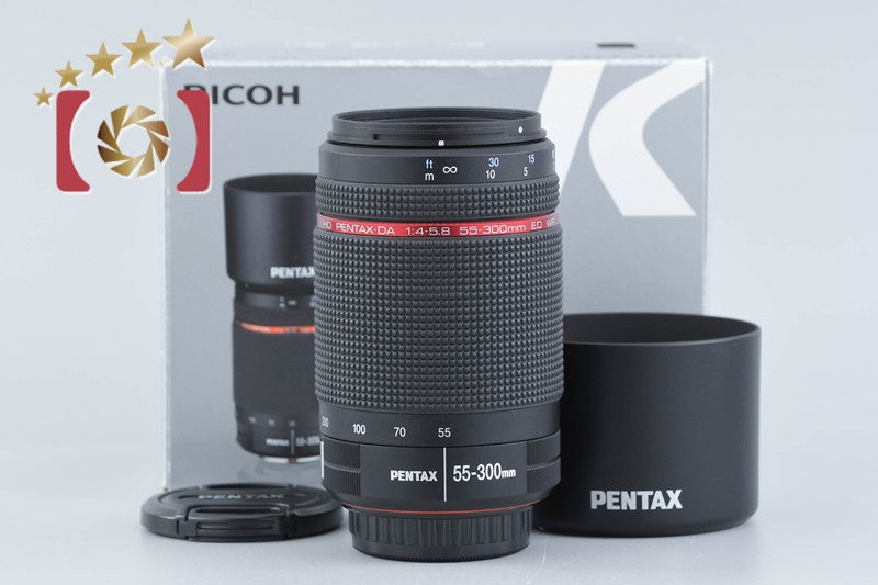 PENTAX HD DA 55-300mm f/4-5.8 ED WR w/ Box