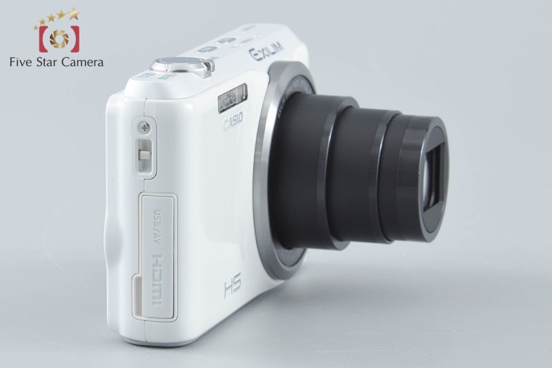 Casio HIGH SPEED EXILIM EX-ZR20 White 16.1 MP Digital Camera w/ Box