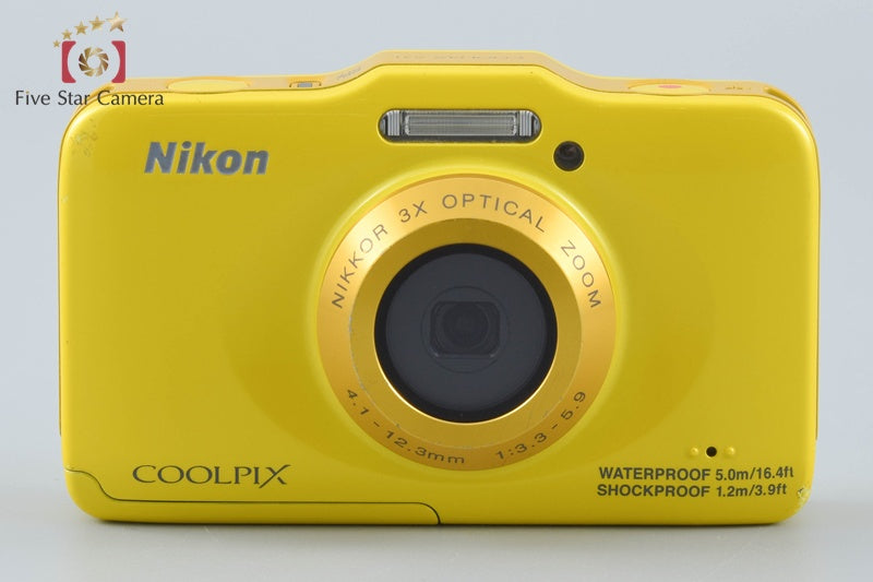 Nikon COOLPIX S31 Yellow 10.1 MP Digital Camera