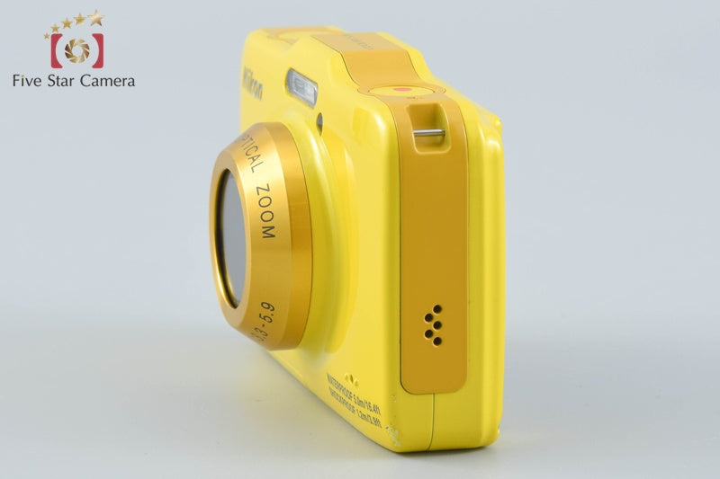 Nikon COOLPIX S31 Yellow 10.1 MP Digital Camera