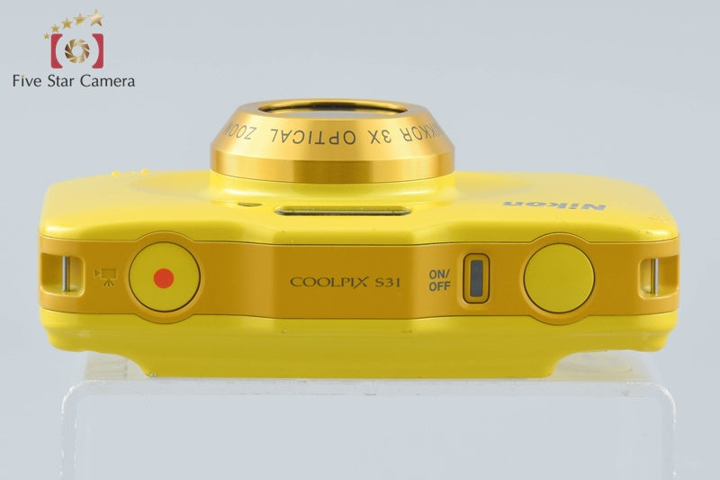Nikon COOLPIX S31 Yellow 10.1 MP Digital Camera