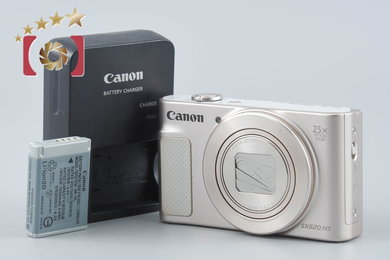 Canon PowerShot SX620 HS White 20.2 MP Digital Camera