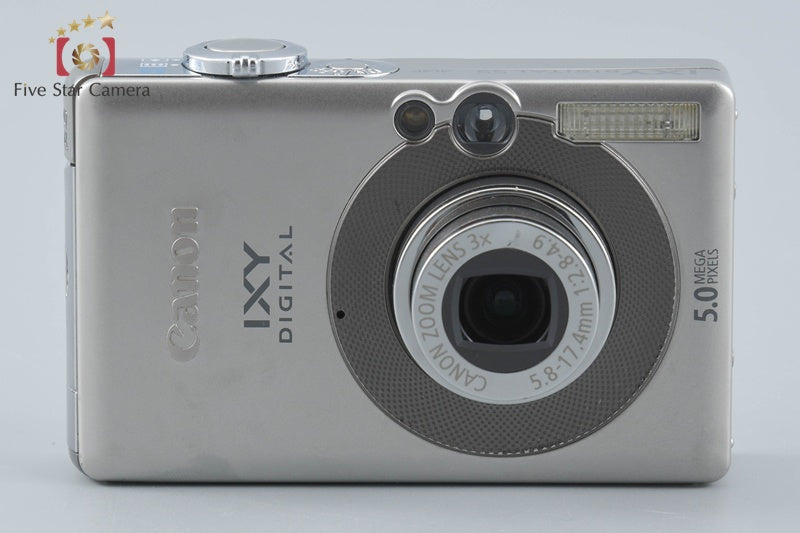 Canon IXY Digital 55 Silver 5.0 MP Digital Camera