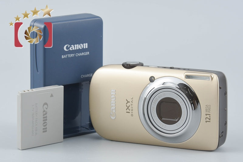 Canon IXY Digital 510 IS Gold 12.1 MP Digital Camera