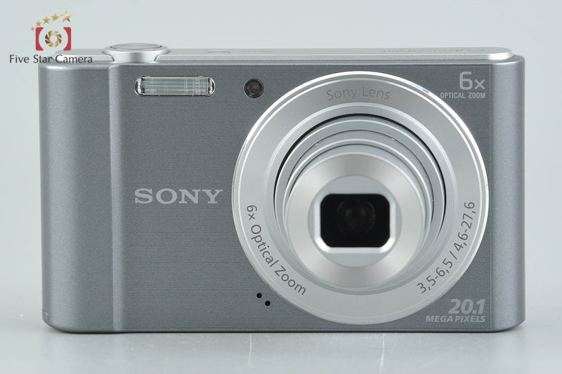 Sony Cyber-Shot DSC-W810 Silver 20.1 MP Digital Camera [Japanese Language Only]
