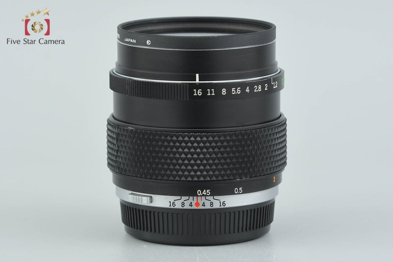 Olympus G.ZUIKO AUTO-S 55mm f/1.2