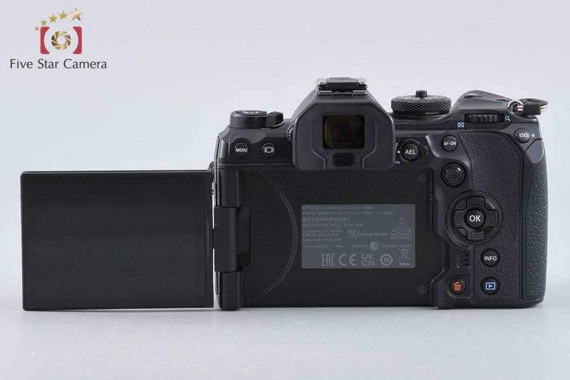 OM SYSTEM OLYMPUS OM-1 Black 20.3 MP Mirrorless Digital Camera Body w/ Box