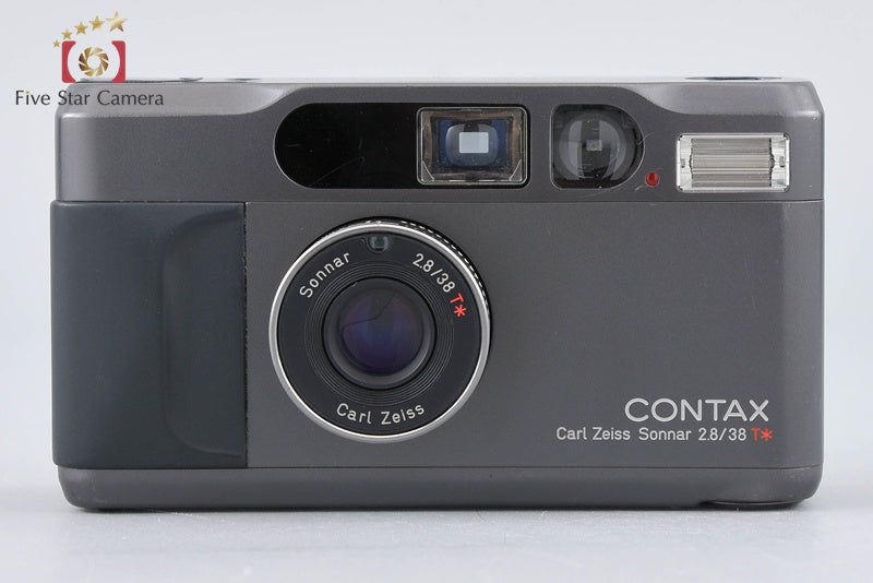 CONTAX T2 Titanium Black 35mm Point & Shoot Film Camera
