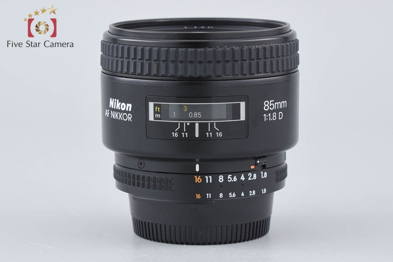 Nikon AF NIKKOR 85mm f/1.8 D