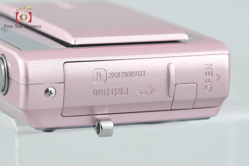 SONY Cyber-shot DSC-T20 Pink 8.1 MP Digital Camera [Japanese Language Only]