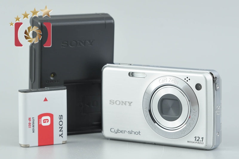 Sony Cyber-Shot DSC-W220 Silver 12.1 MP Digital Camera [Japanese Language Only]