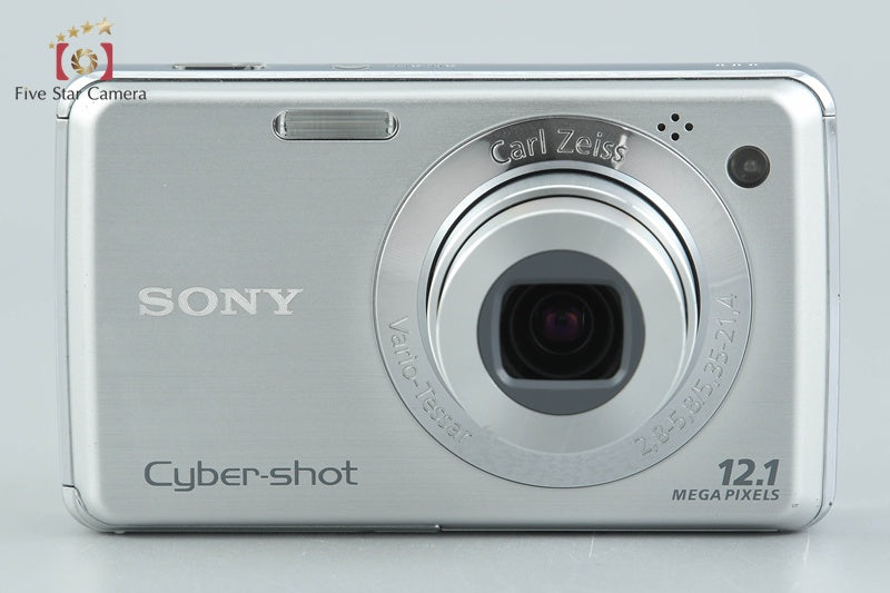 Sony Cyber-Shot DSC-W220 Silver 12.1 MP Digital Camera [Japanese Language Only]