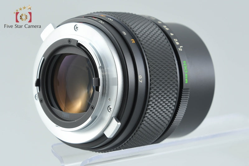 Olympus ZUIKO AUTO-T 100mm f/2 from Japan
