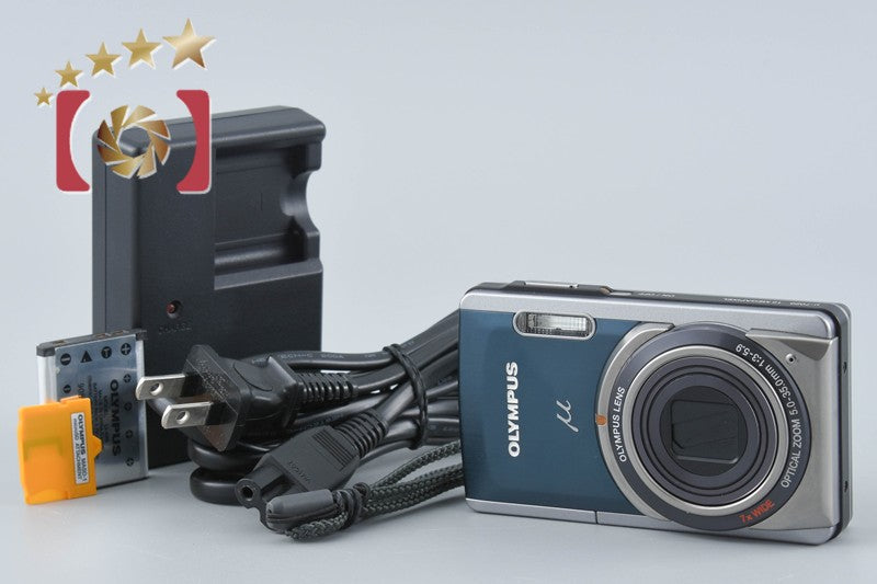 Olympus μ-7020 Dark Gray 12.0 MP Digital Camera
