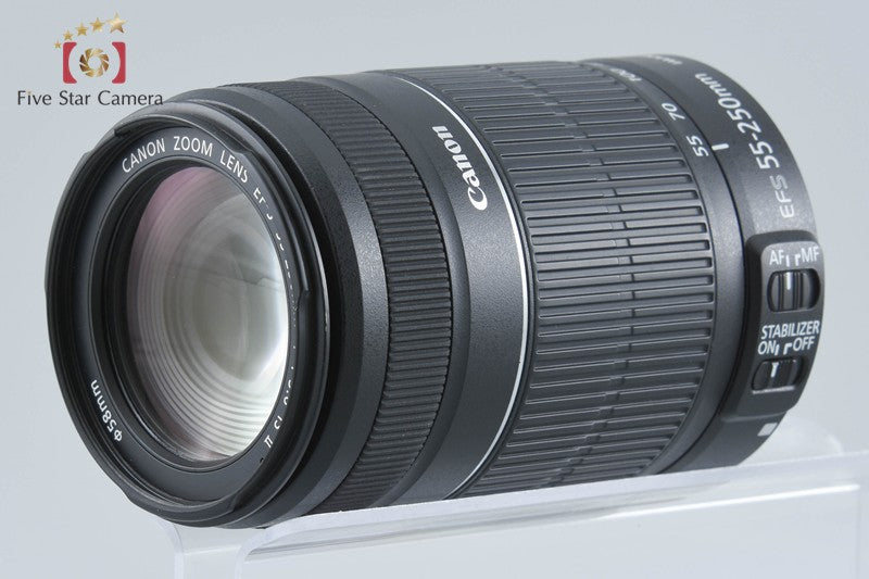 Canon EF-S 55-250mm f/4-5.6 IS II from Japan