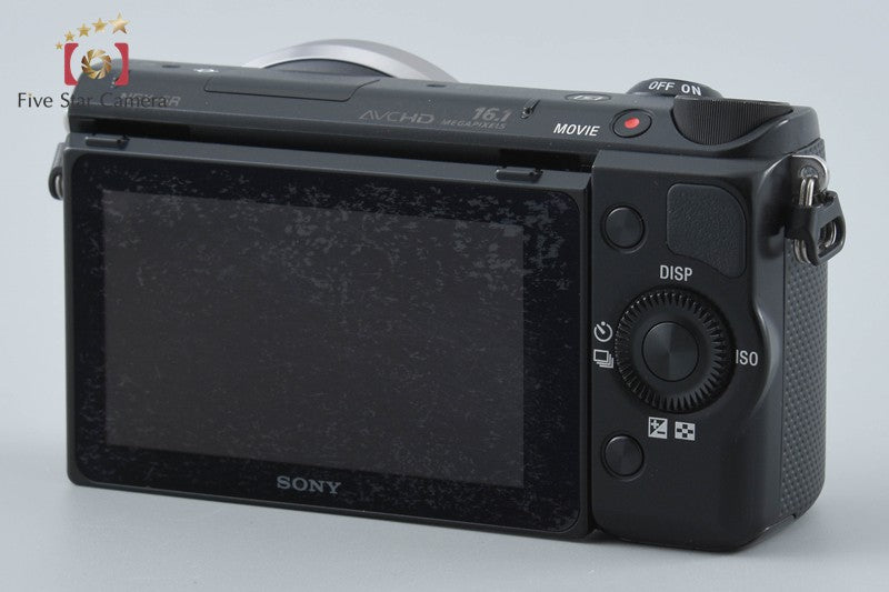 Sony α NEX-5R Mirrorless Camera Black 16.1 MP 16-50 Lens [Multiple Languages]