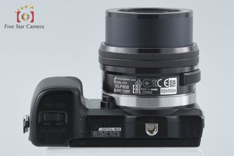 Sony α NEX-5R Mirrorless Camera Black 16.1 MP 16-50 Lens [Multiple Languages]