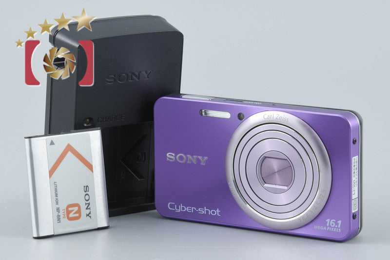 Sony Cyber-Shot DSC-W570 Violet 16.1 MP Digital Camera [Japanese Language Only]