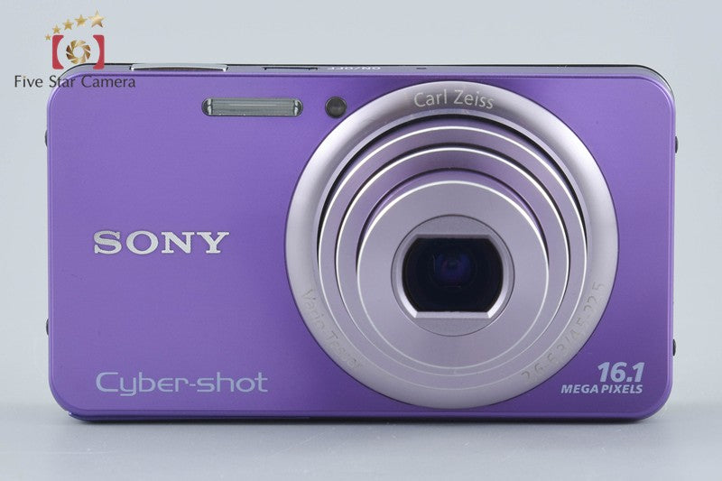 Sony Cyber-Shot DSC-W570 Violet 16.1 MP Digital Camera [Japanese Language Only]