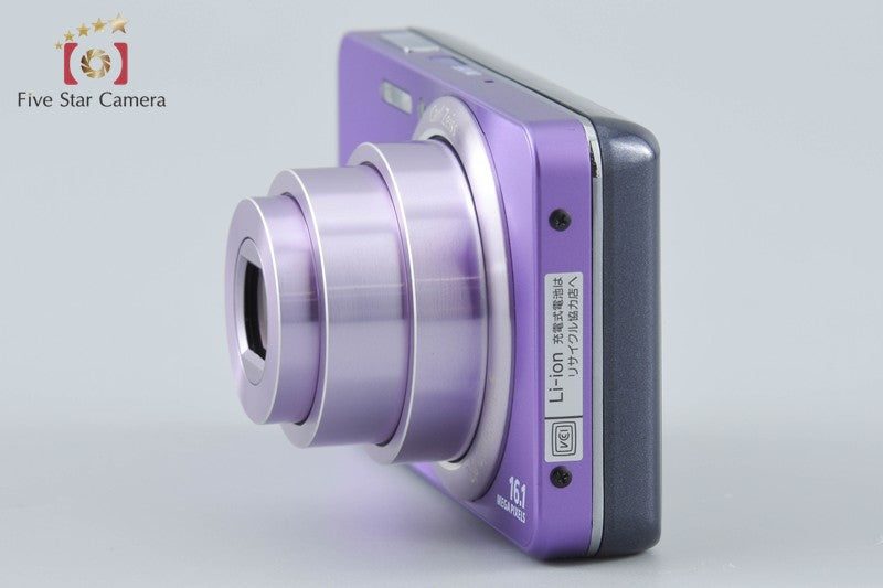 Sony Cyber-Shot DSC-W570 Violet 16.1 MP Digital Camera [Japanese Language Only]