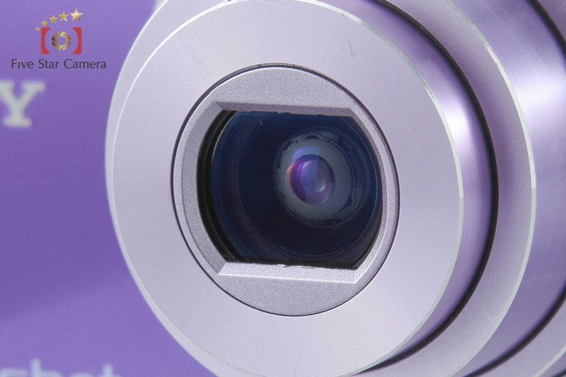 Sony Cyber-Shot DSC-W570 Violet 16.1 MP Digital Camera [Japanese Language Only]