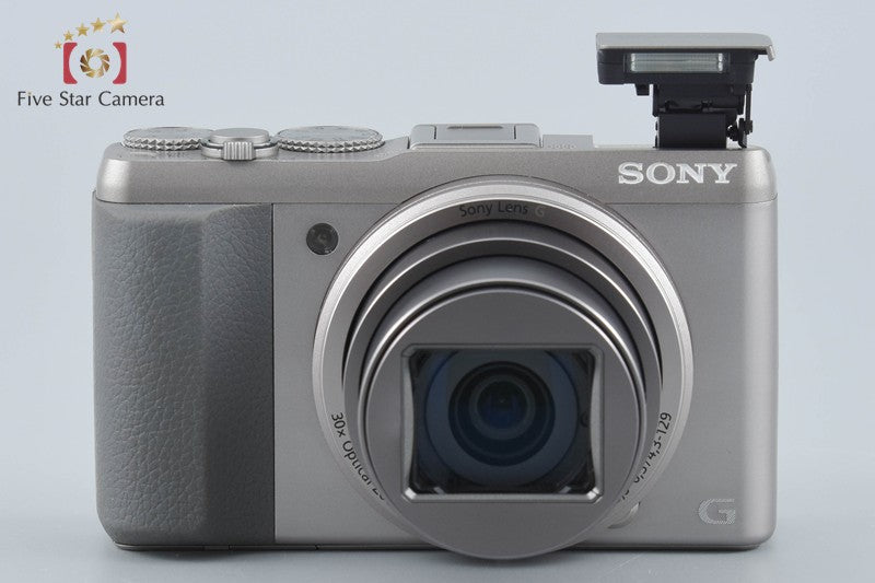 SONY Cyber-shot DSC-HX50V Silver 20.4 MP Digital Camera [Multiple Languages]