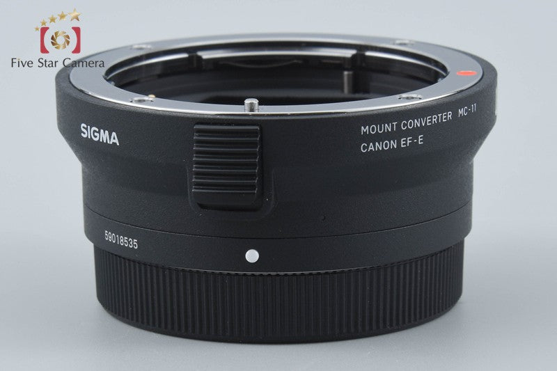Sigma Mount Converter MC-11 for Canon EF-Mount Lens to Sony E Mount w/ Box