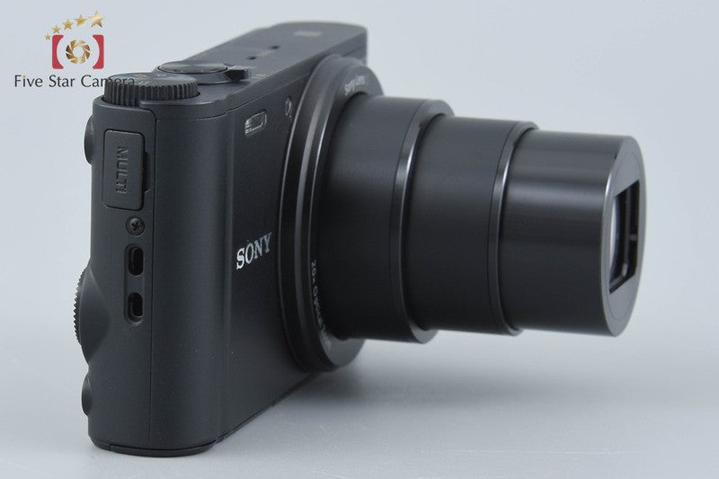 Sony Cyber-Shot DSC-WX350 Black 18.2 MP Digital Camera [Multiple Languages]