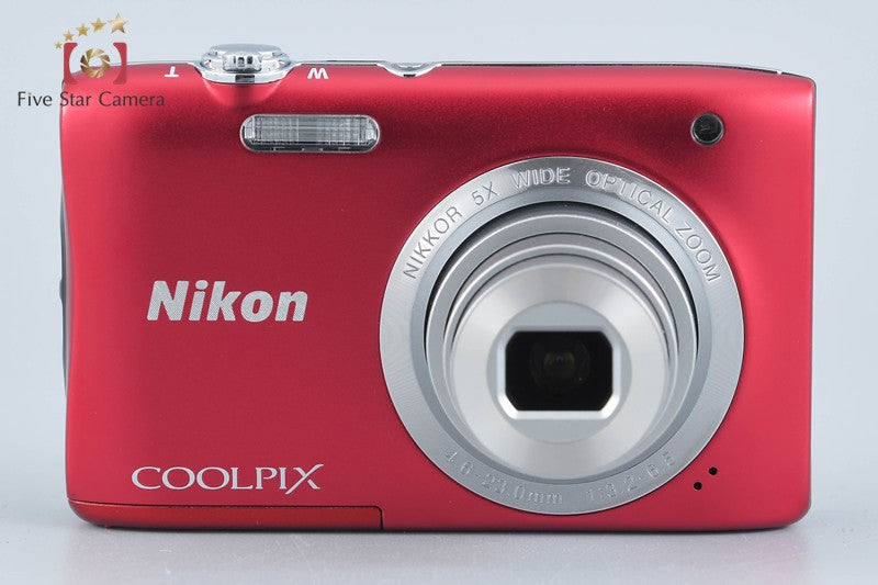 Nikon COOLPIX S2900 Red 20.1 MP Digital Camera w/ Box
