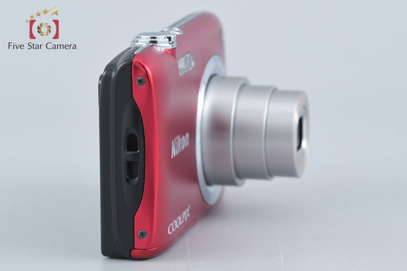 Nikon COOLPIX S2900 Red 20.1 MP Digital Camera w/ Box