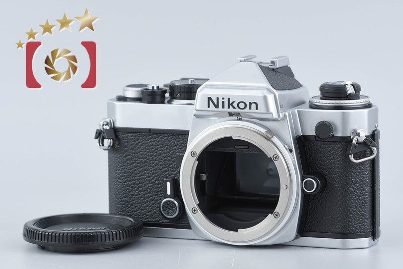 Nikon FE Silver 35mm SLR Film Camera Body