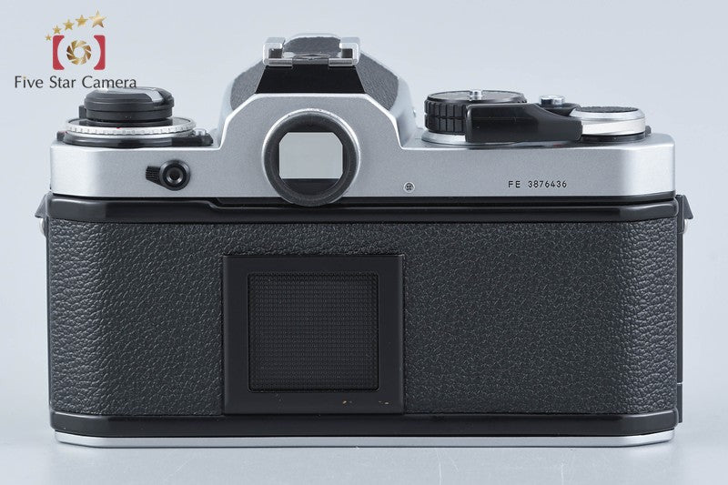 Nikon FE Silver 35mm SLR Film Camera Body