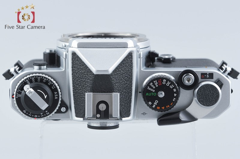 Nikon FE Silver 35mm SLR Film Camera Body