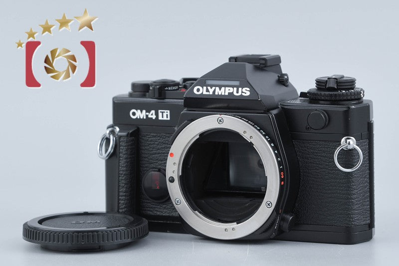 Olympus OM-4Ti Black 35mm SLR Film Camera Body