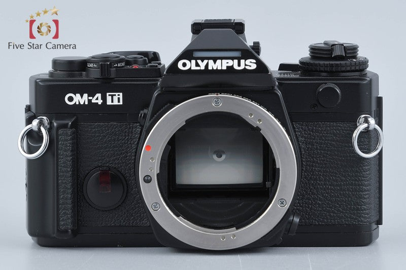 Olympus OM-4Ti Black 35mm SLR Film Camera Body