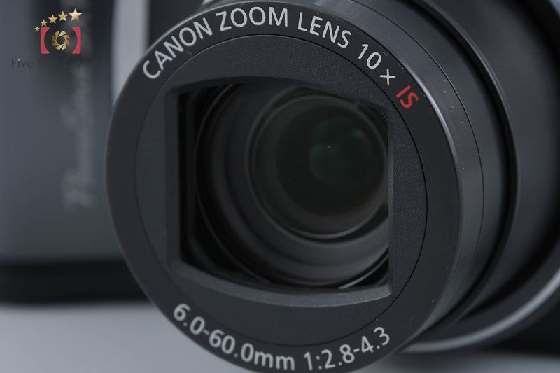 Canon PowerShot SX100 IS Black 8.0 MP Digital Camera