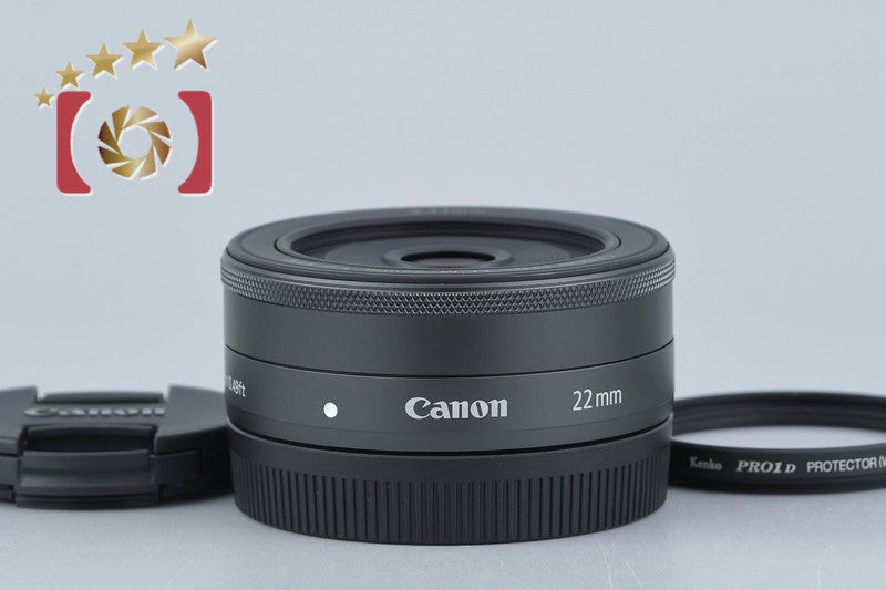 Canon EF-M 22mm f/2 STM Black