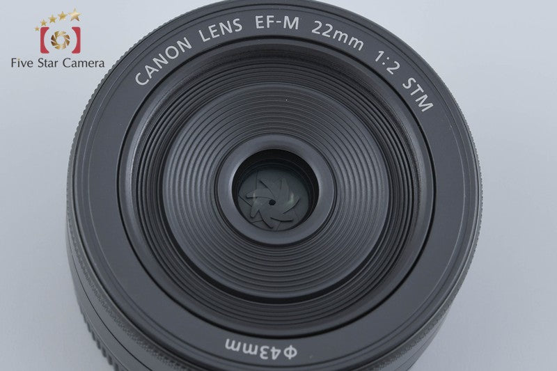 Canon EF-M 22mm f/2 STM Black