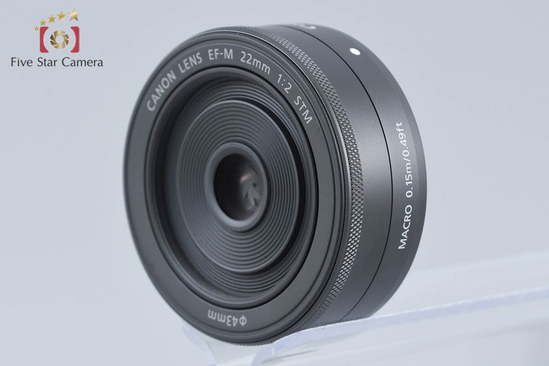 Canon EF-M 22mm f/2 STM Black