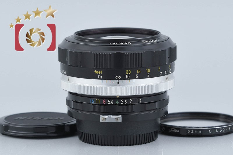 Nikon NIKKOR-S.C Auto 55mm f/1.2 Non Ai Lens