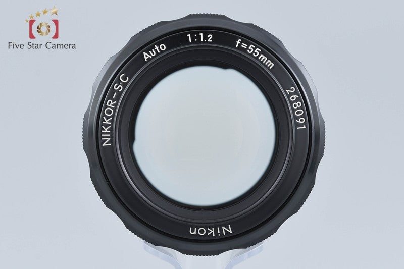 Nikon NIKKOR-S.C Auto 55mm f/1.2 Non Ai Lens