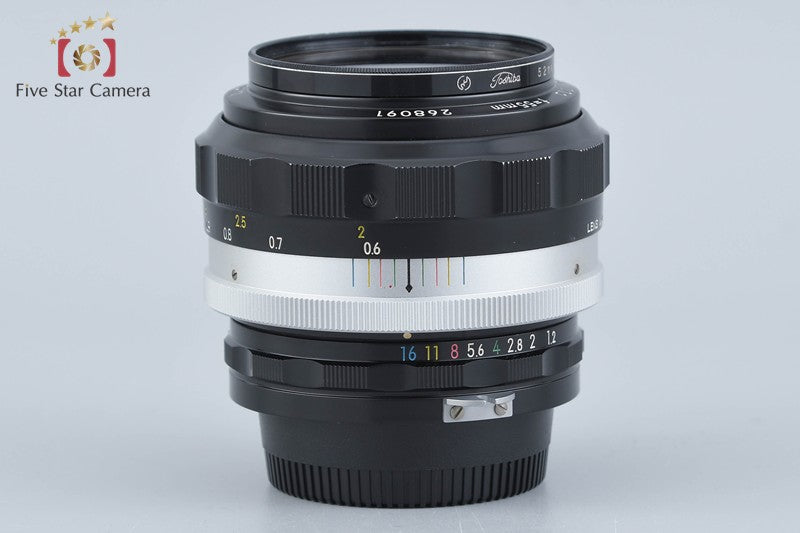 Nikon NIKKOR-S.C Auto 55mm f/1.2 Non Ai Lens