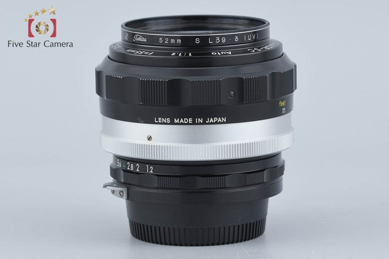 Nikon NIKKOR-S.C Auto 55mm f/1.2 Non Ai Lens