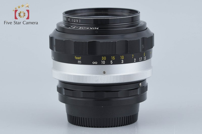 Nikon NIKKOR-S.C Auto 55mm f/1.2 Non Ai Lens