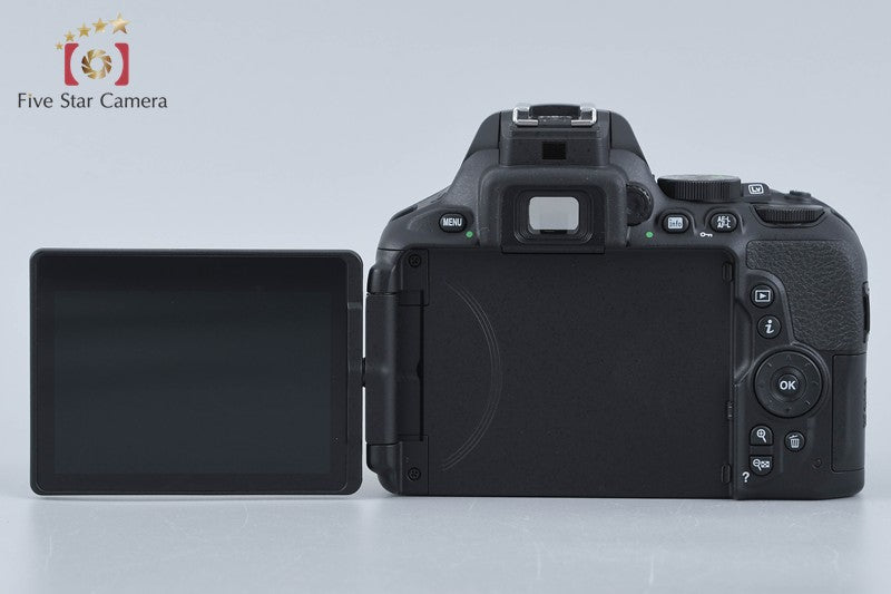 "Count 2,120" Nikon D5600 24.2 MP SLR Digital Camera 18-55 70-300 VR Lenses