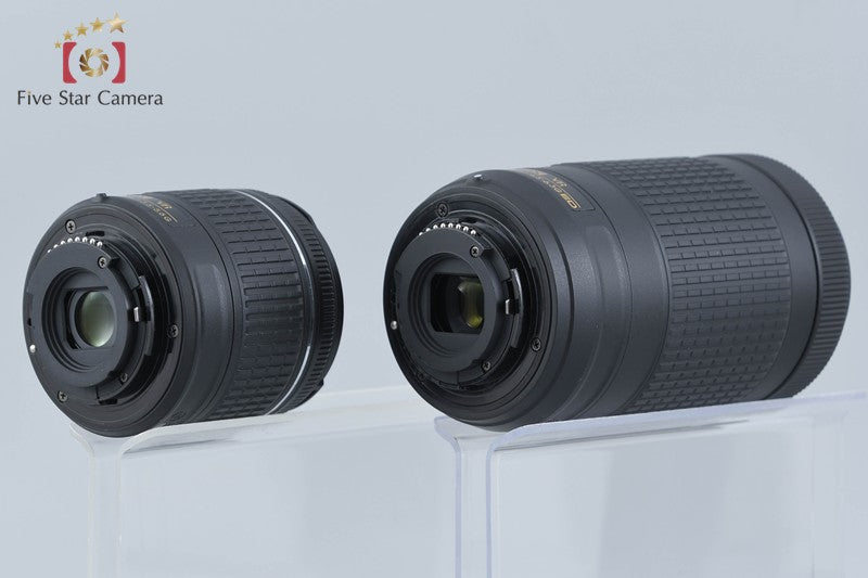 "Count 2,120" Nikon D5600 24.2 MP SLR Digital Camera 18-55 70-300 VR Lenses