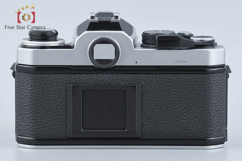 Nikon FE2 Silver 35mm SLR Film Camera Body